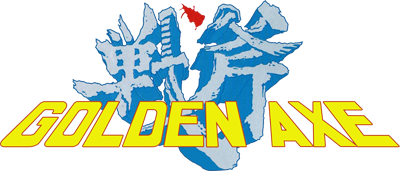 Golden Axe logo for Sega Master System